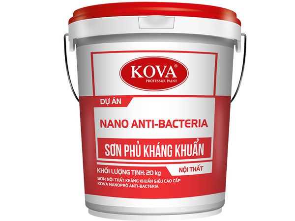 KOVA NANO Anti-Bacteria - Sơn Nội Thất Kháng Khuẩn Siêu Cao Cấp KOVA