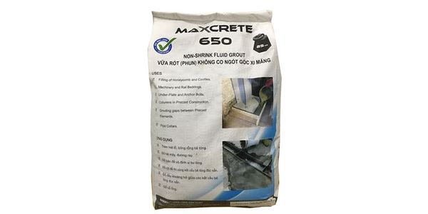 Maxcrete 650 - Vữa không co ngót