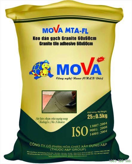 KEO DÁN GẠCH ĐÁ GRANITE  MOVA MTA - FL - KEO DÁN GẠCH 60X60