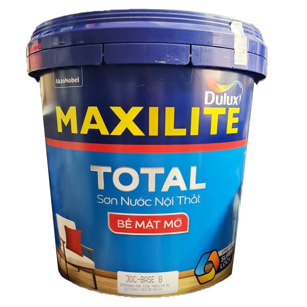 Sơn nội thất Maxilite Total từ Dulux Bề Mặt Mờ – Hóa chất xây dựng