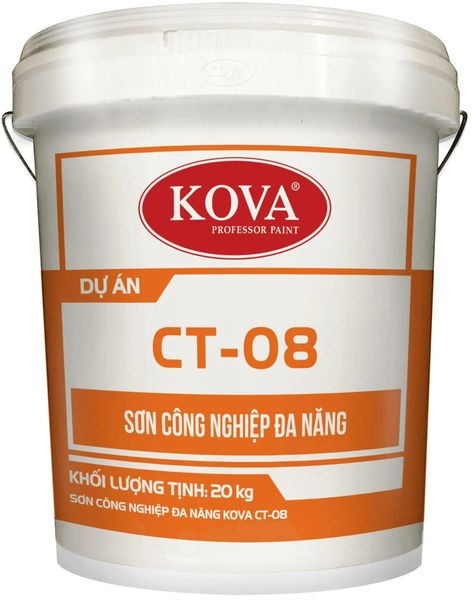 Sơn sân cầu lông KOVA CT08 ( Không Nhám )
