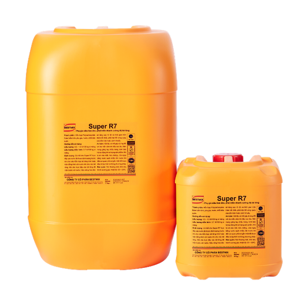 Phụ gia bê tông SUPER R7