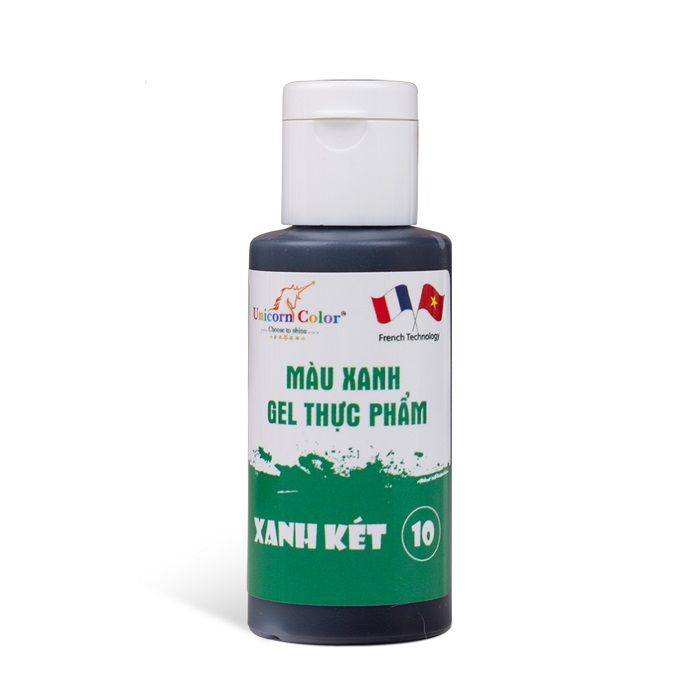 Màu gel xanh két Unicorn Color 28g