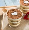 Ly tiramisu Lesbon nhựa tròn nắp cầu chữ đen 7770.
