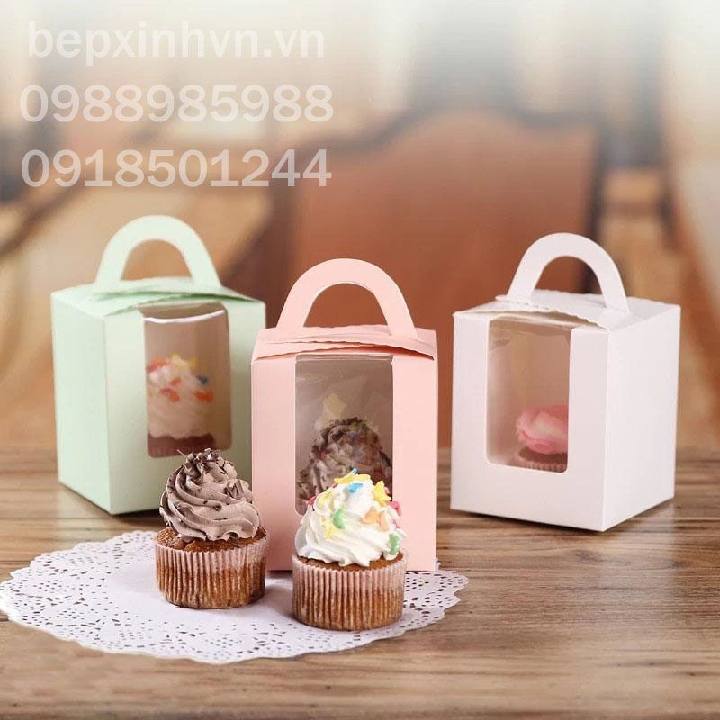 Hộp 1 cupcake tay cầm (1-50 hộp)