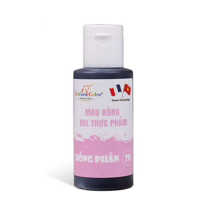 Màu gel hồng phấn Unicorn Color 28g.