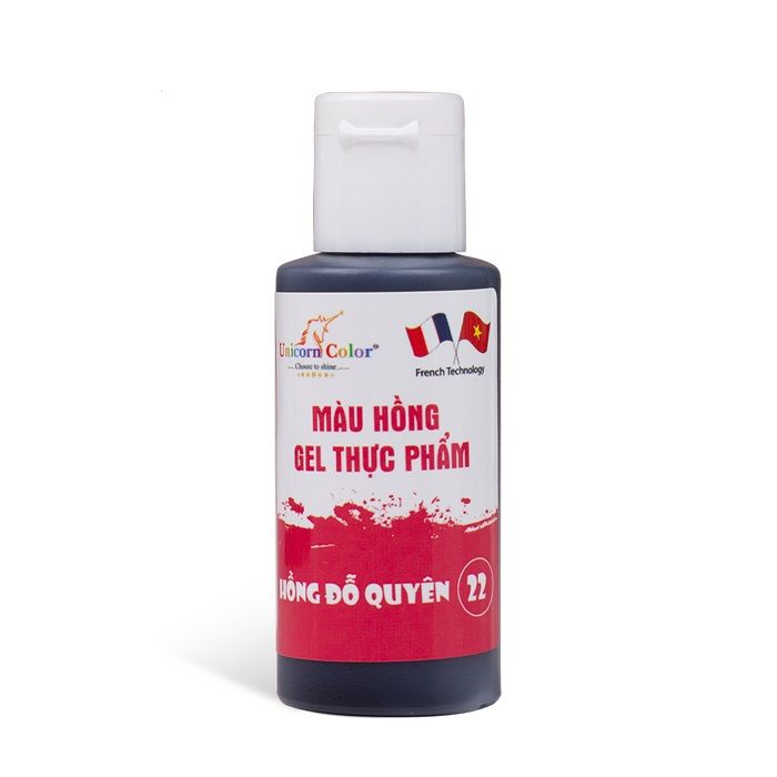 Màu gel hồng đổ quyên Unicorn Color 28g