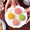Khuôn trung thu lò xo 50g 1 mặt cẩm tú cầu