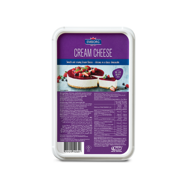Cream Cheese  Emborg 1,5kg.