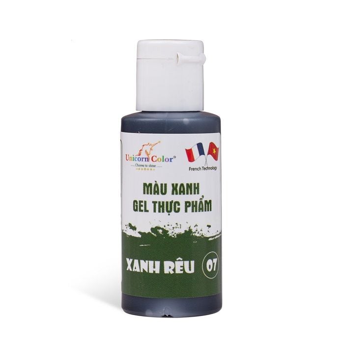 Màu gel xanh rêu Unicorn Color 28g