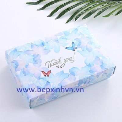 Hộp trung thu 6 bánh 50g hoa lá