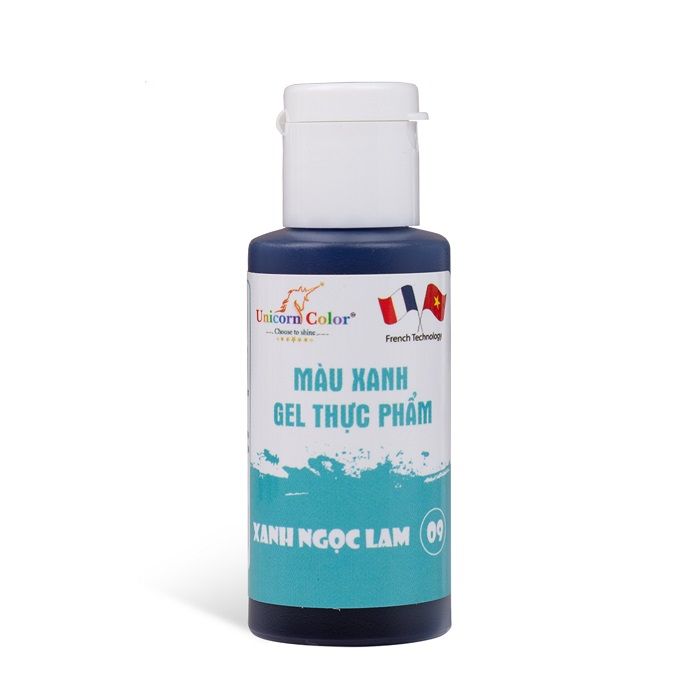 Màu gel xanh ngọc lam Unicorn Color 28g