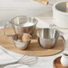 Âu trộn bột inox có quai Breadleaf