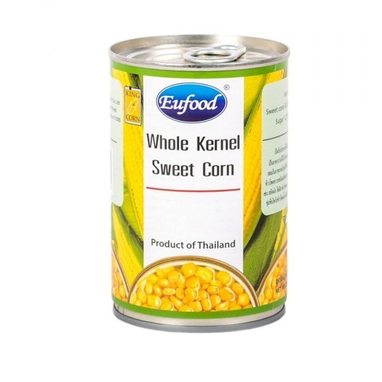 Bắp ngọt nguyên hạt Eufood 410g