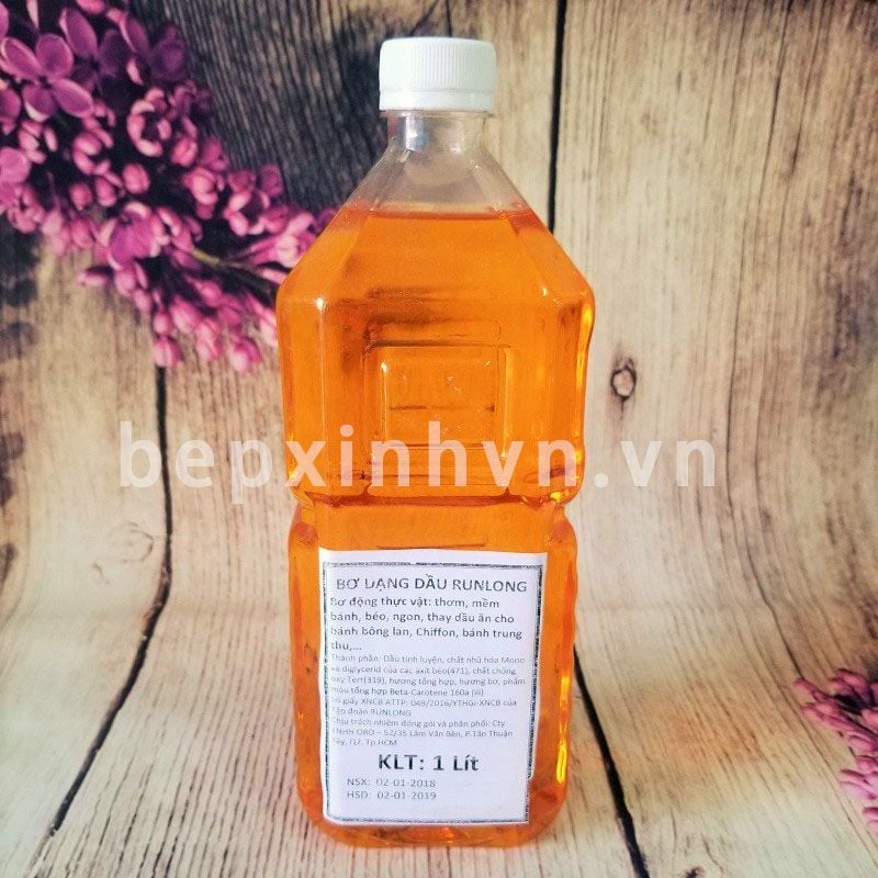 Bơ dạng dầu 1lit.