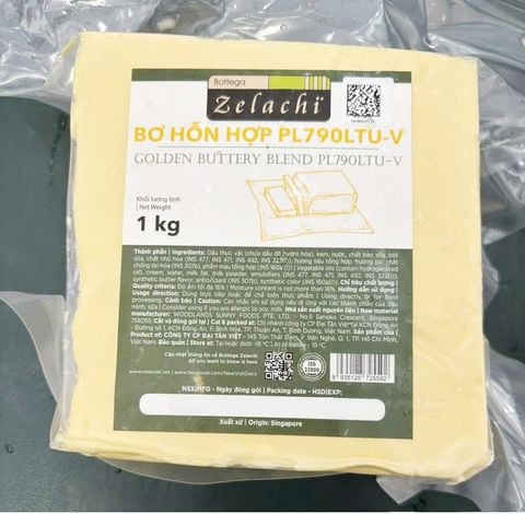 Bơ lạt hỗn hợp PL790LTU-V Bottega Zelachi (bơ Vivo)