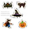 Bộ khuôn nhấn bánh quy Halloween 5 món