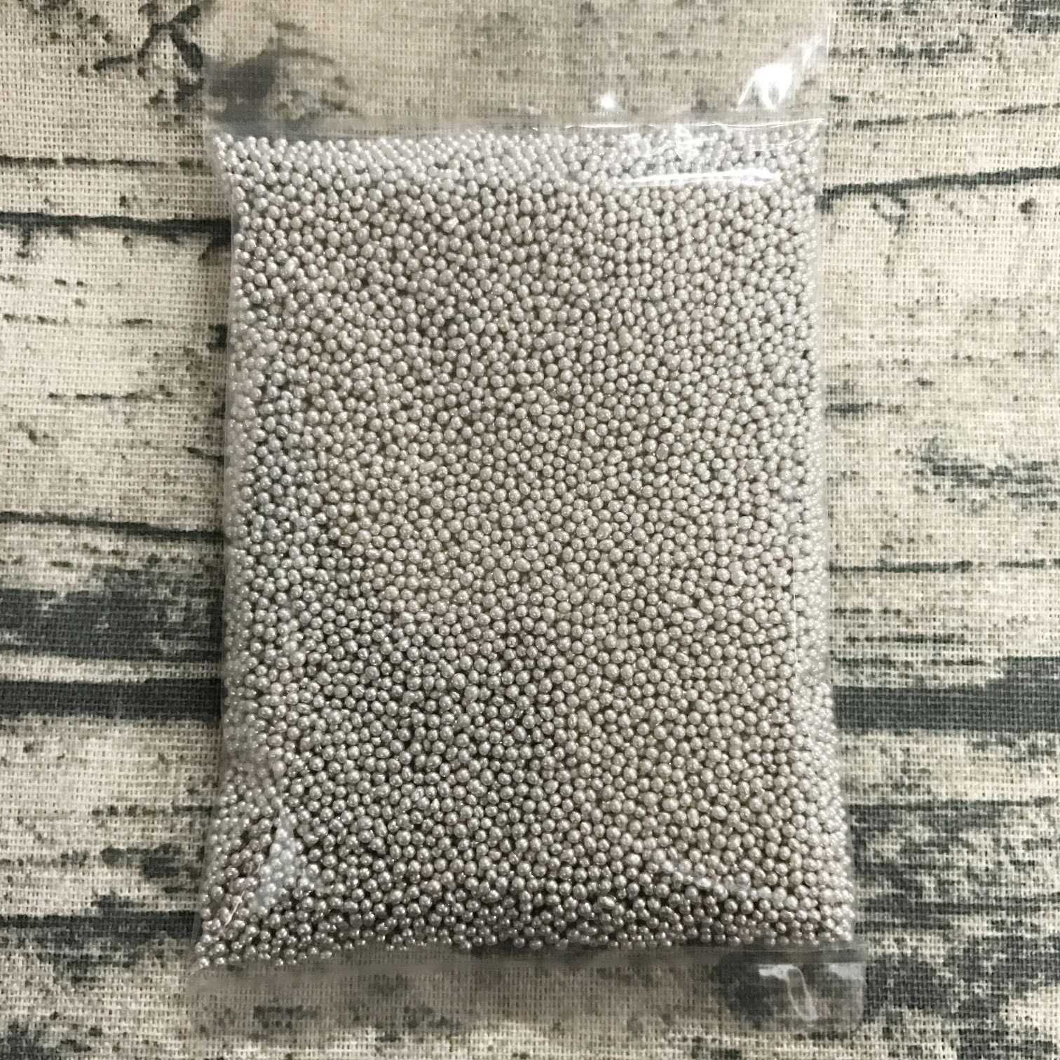 Bông đường bi nhũ bạc 2mm (50g)