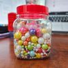 Bông dường mix size mix màu (130g)