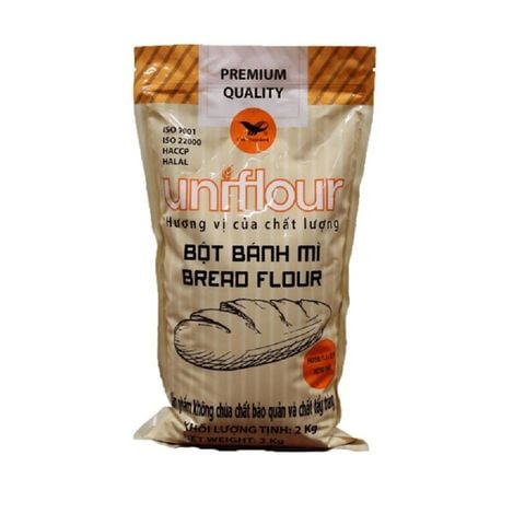 Bột bánh mì Bread Flour Uniflour 2kg.