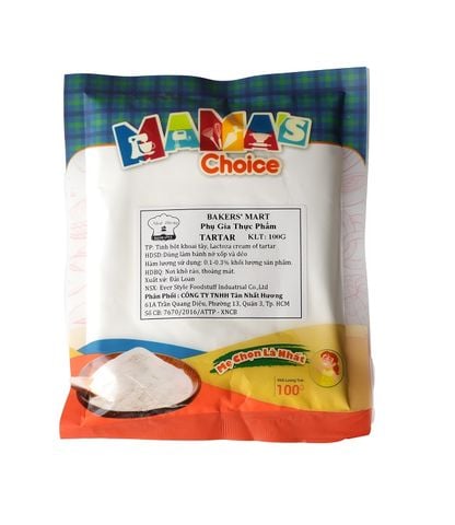 Bột tartar Mama's choice 100gr.