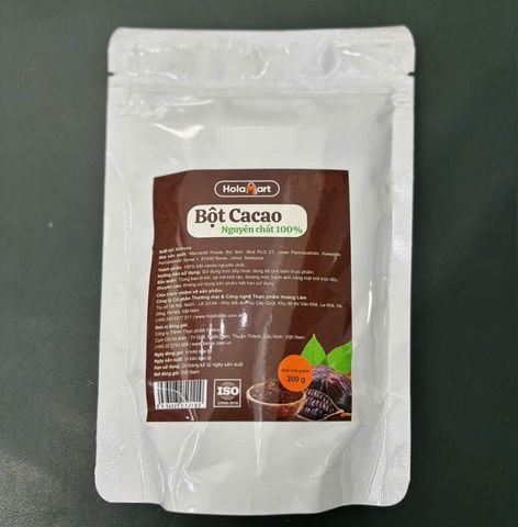 Bột Cacao nguyên chất Malaysia 200gr & 500gr