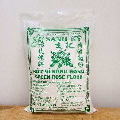 Bột mì bông hồng xanh Sanh Ký 1kg.