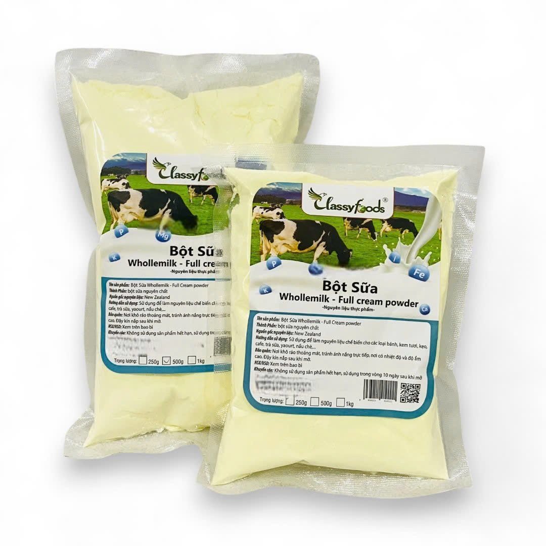 Bột sữa nguyên kem Whollemilk - Classyfoods