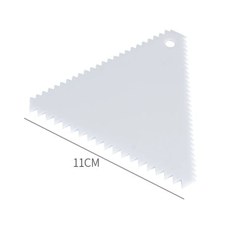 Dụng cụ chà bánh tam giác răng cưa