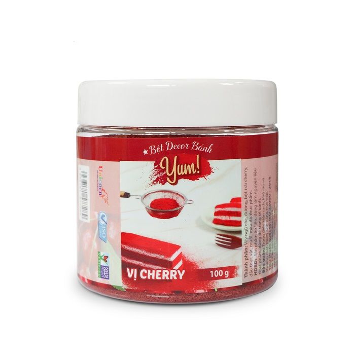 Bột decor bánh vị cherry 100g