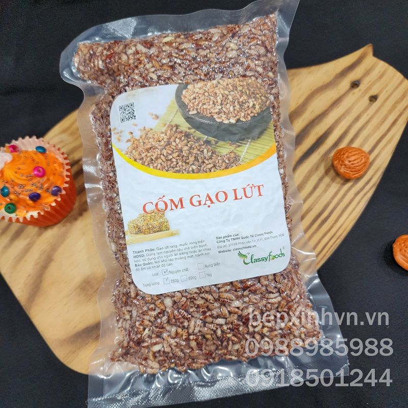 Cốm Gạo lứt nguyên vị Classyfoods