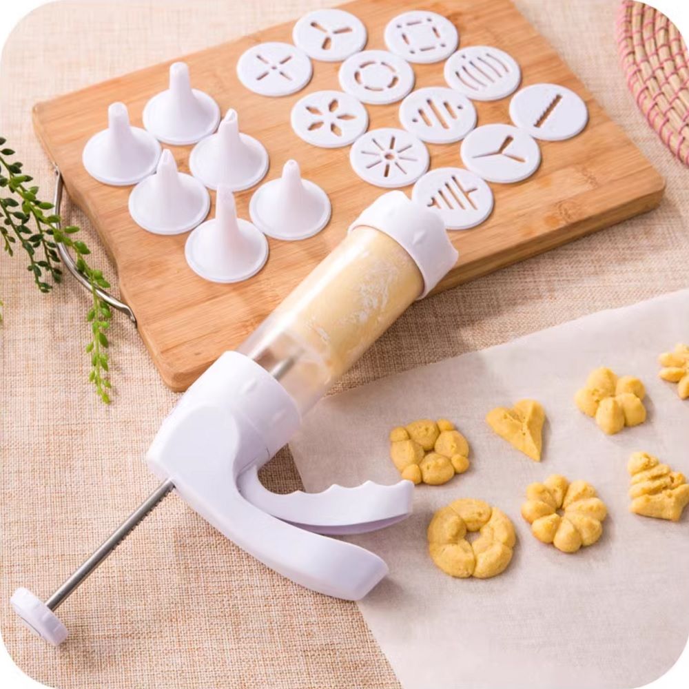 Ống bơm bánh quy nhựa Cookies Press