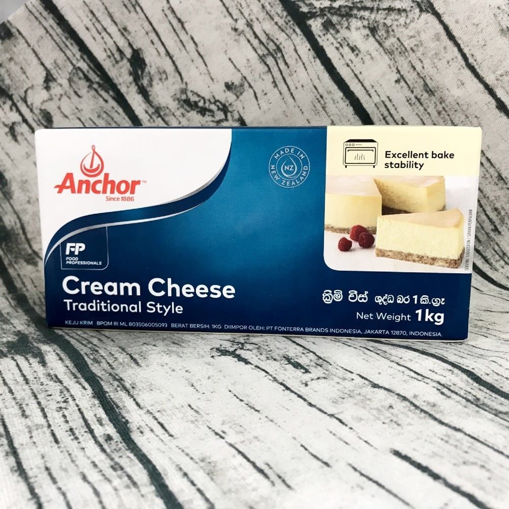 Cream Cheese Anchor 1kg.