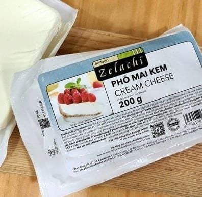 Phô mai kem Cream Cheese Zelachi 200g