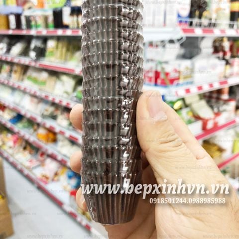 Chén giấy mềm nâu (1000cái)