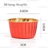 Cup xếp lõi vàng (Kích thước: 6.8x3.9cm).