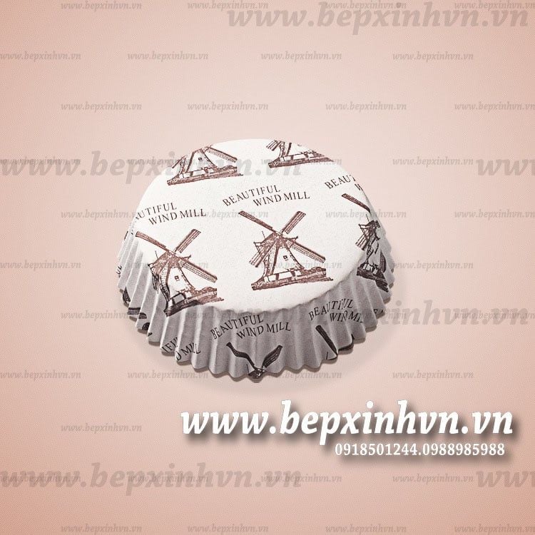 Cup xếp chống dính tròn 8.5cm (300 cái).