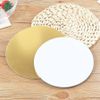 Đế lót bánh giấy tròn vàng 15cm