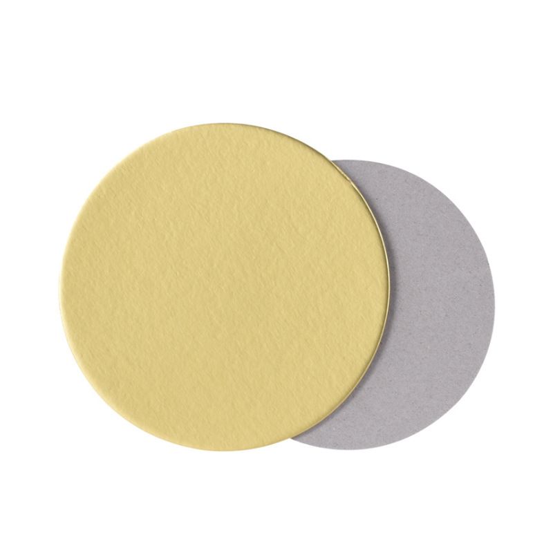 Đế lót bánh giấy tròn vàng 15cm