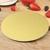 Đế lót bánh giấy tròn vàng 19cm