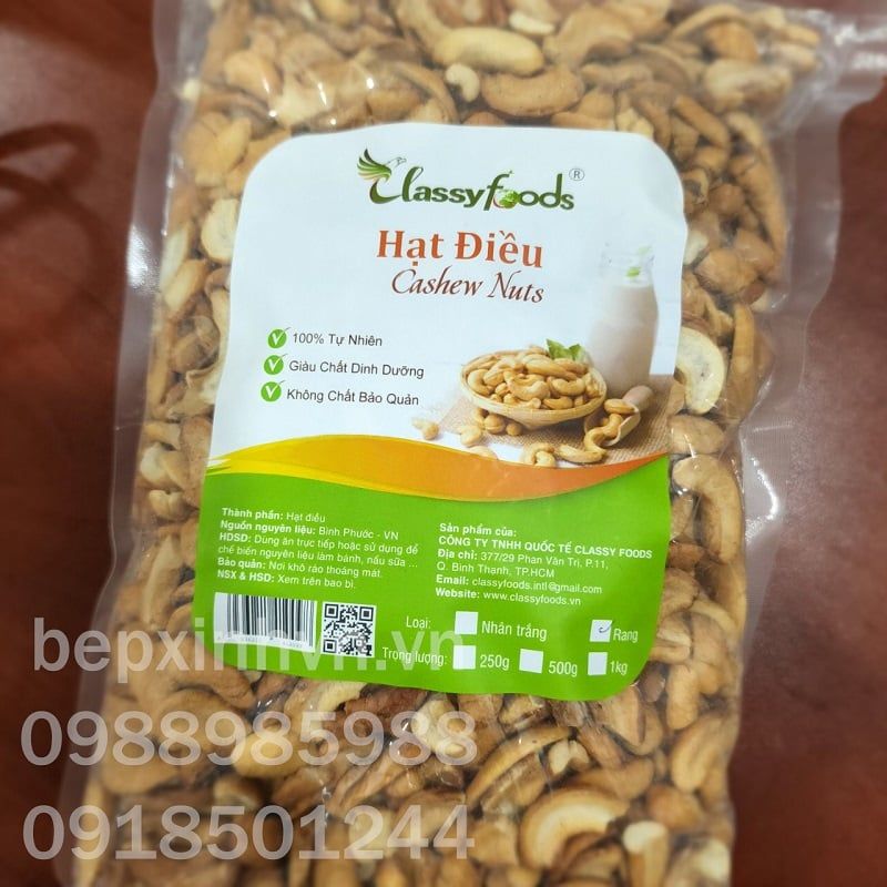 Hạt điều rang Classyfoods