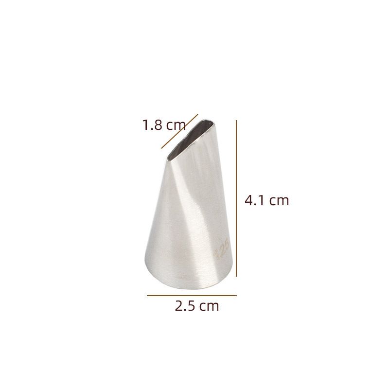 Đui bắt bông kem hồng thẳng số 125