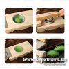 Dụng cụ ép vỏ bánh bao gỗ