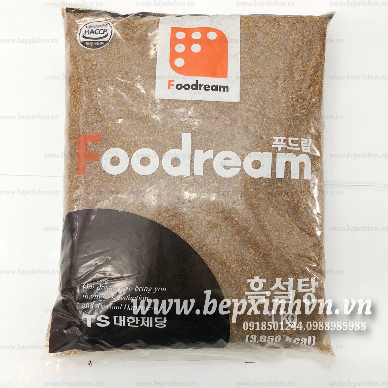 Đường đen Hàn Quốc Foodream 1kg