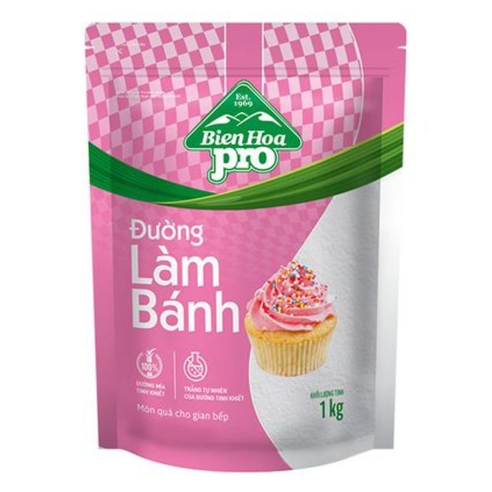 Đường xay Biên Hòa Pro 1kg.
