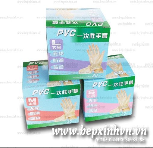 Găng tay PVC cao cấp (20 cái)