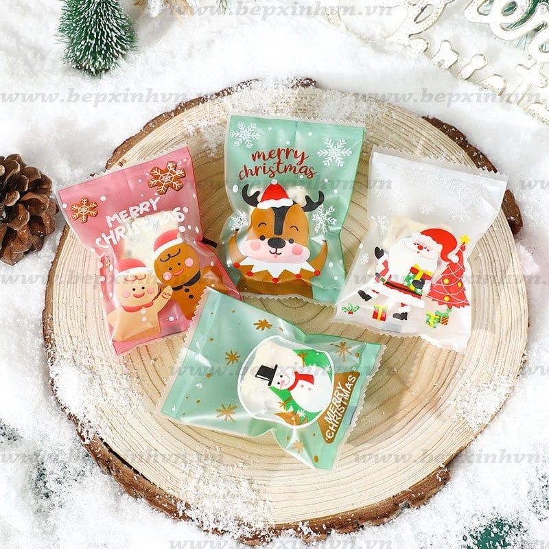 Túi hàn 7x10cm Giáng Sinh Vui Vẻ