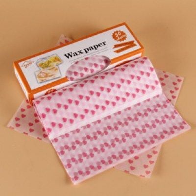 Giấy nến không thấm dầu hoa văn