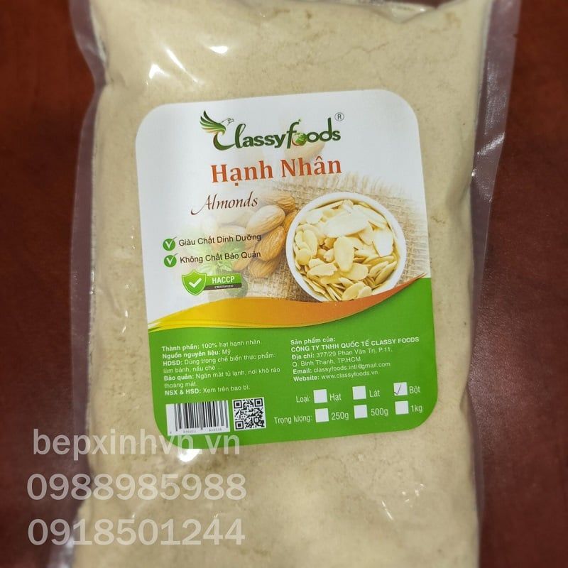 Hạnh nhân bột Classyfoods