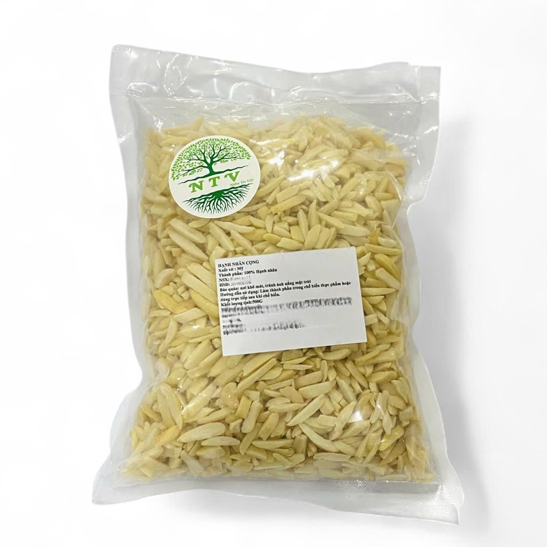 Hạnh nhân cọng NTV (cắt sợi)